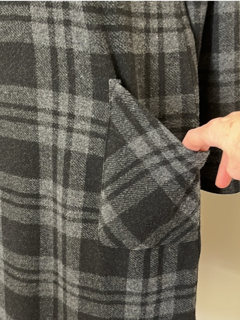 Soft Surroundings Paramount Plaid Dress - Picture 5 of 9